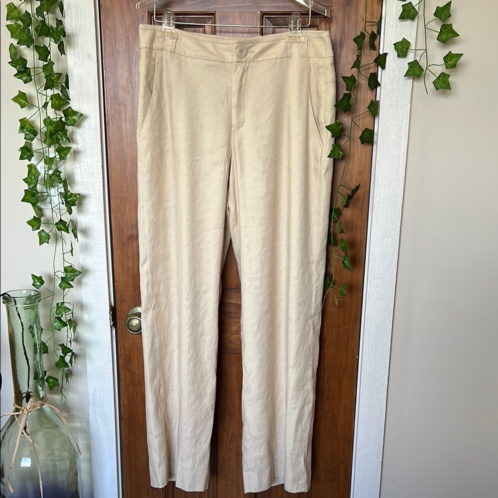 CABI Everly 813R Linen Blend Pants | 10